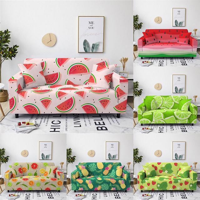 Fruit Patterns  Bohemian Couch Covers | Boho Sofa Cover