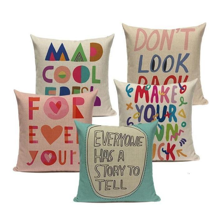 Funny Quote Cushion Covers