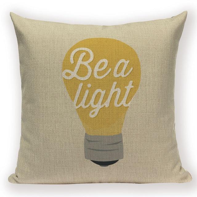 Funny Quote Cushion Covers - 