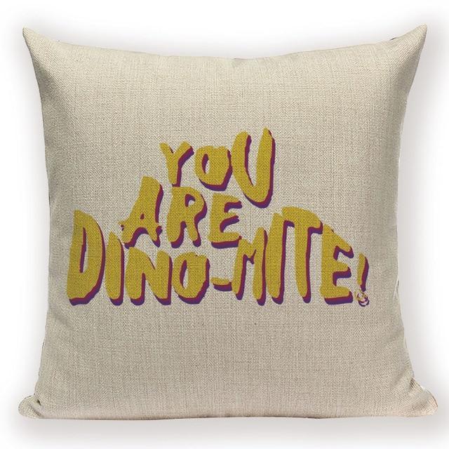 Funny Quote Cushion Covers - 