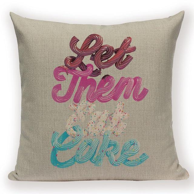 Funny Quote Cushion Covers - 