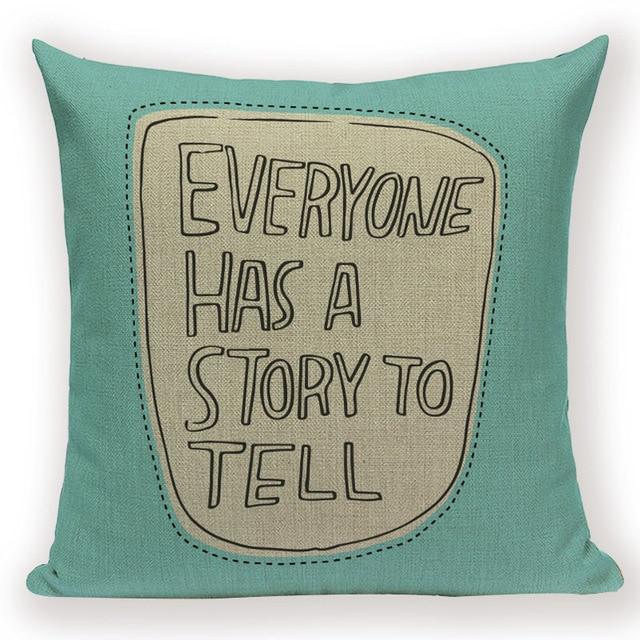 Funny Quote Cushion Covers - 