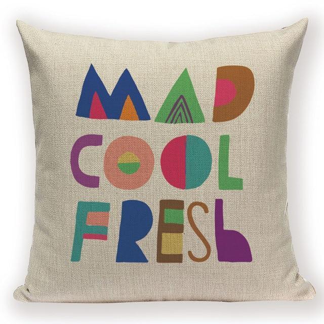 Funny Quote Cushion Covers - 