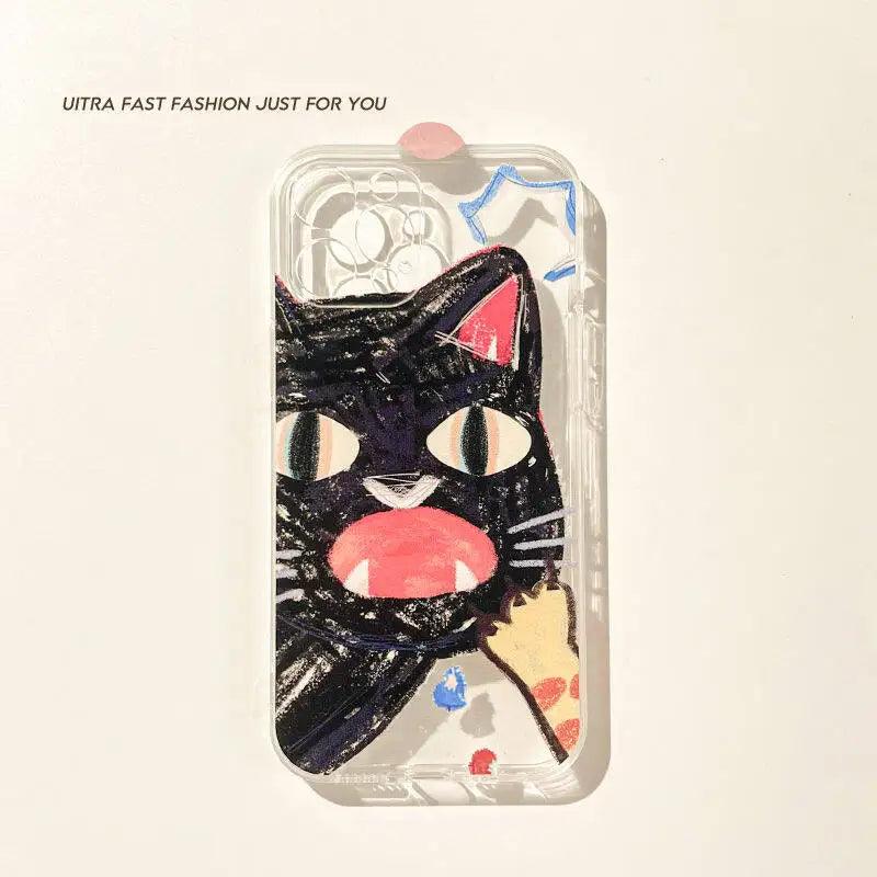 Furious Feline Phone Protector