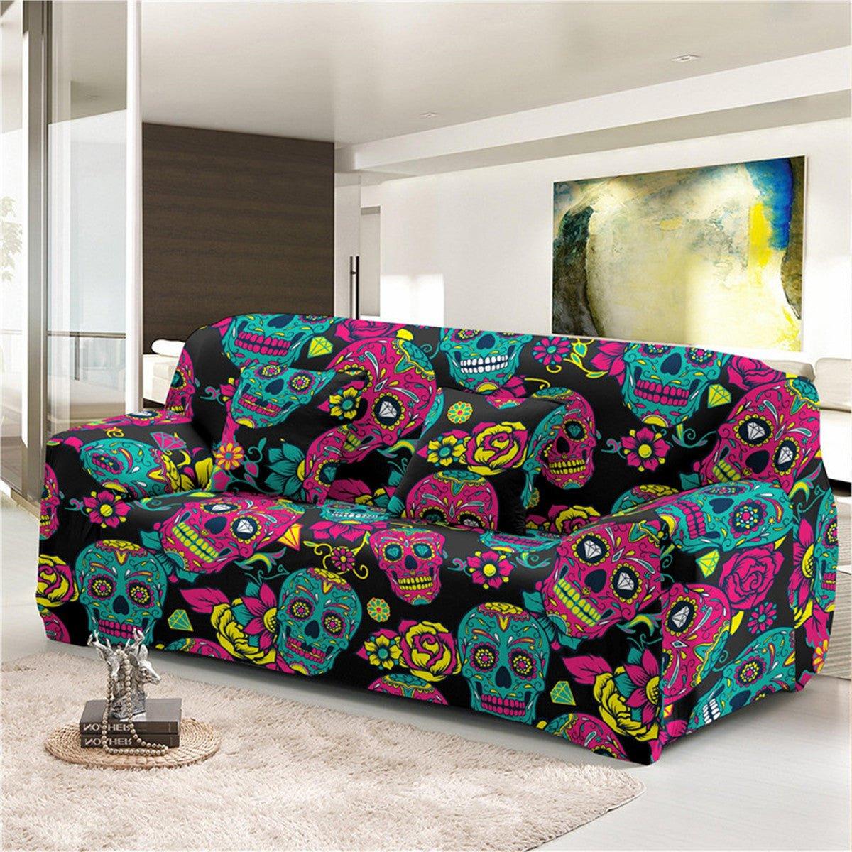 🎃Halloween Exquisite Pattern Sofa Covers - 