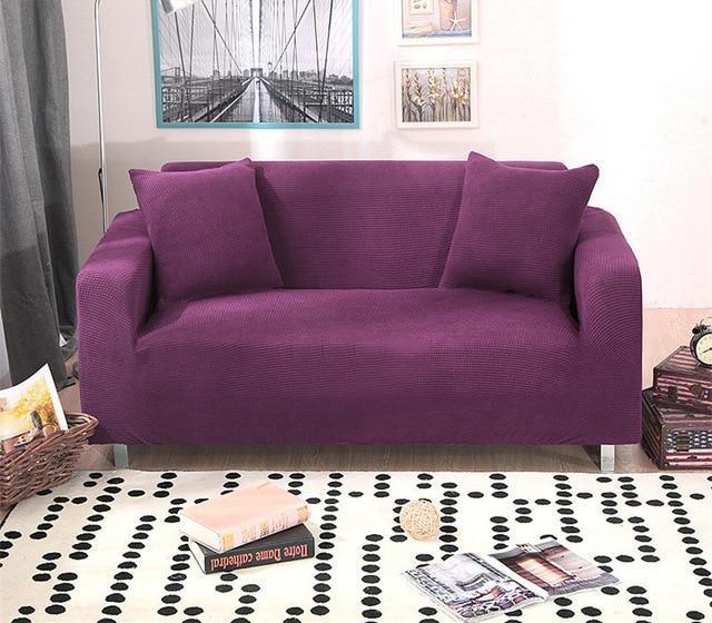 HIGH QUALITY VELVET SOFA COVER - 