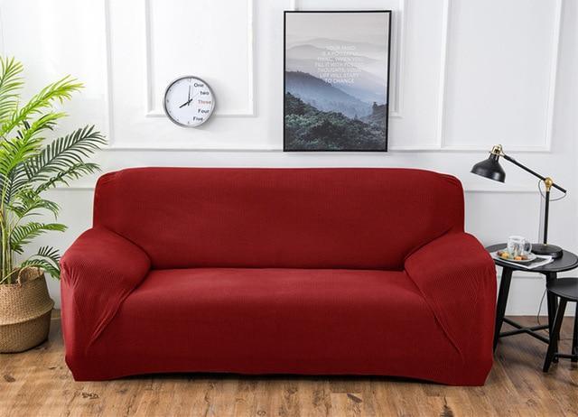 HIGH QUALITY VELVET SOFA COVER - 