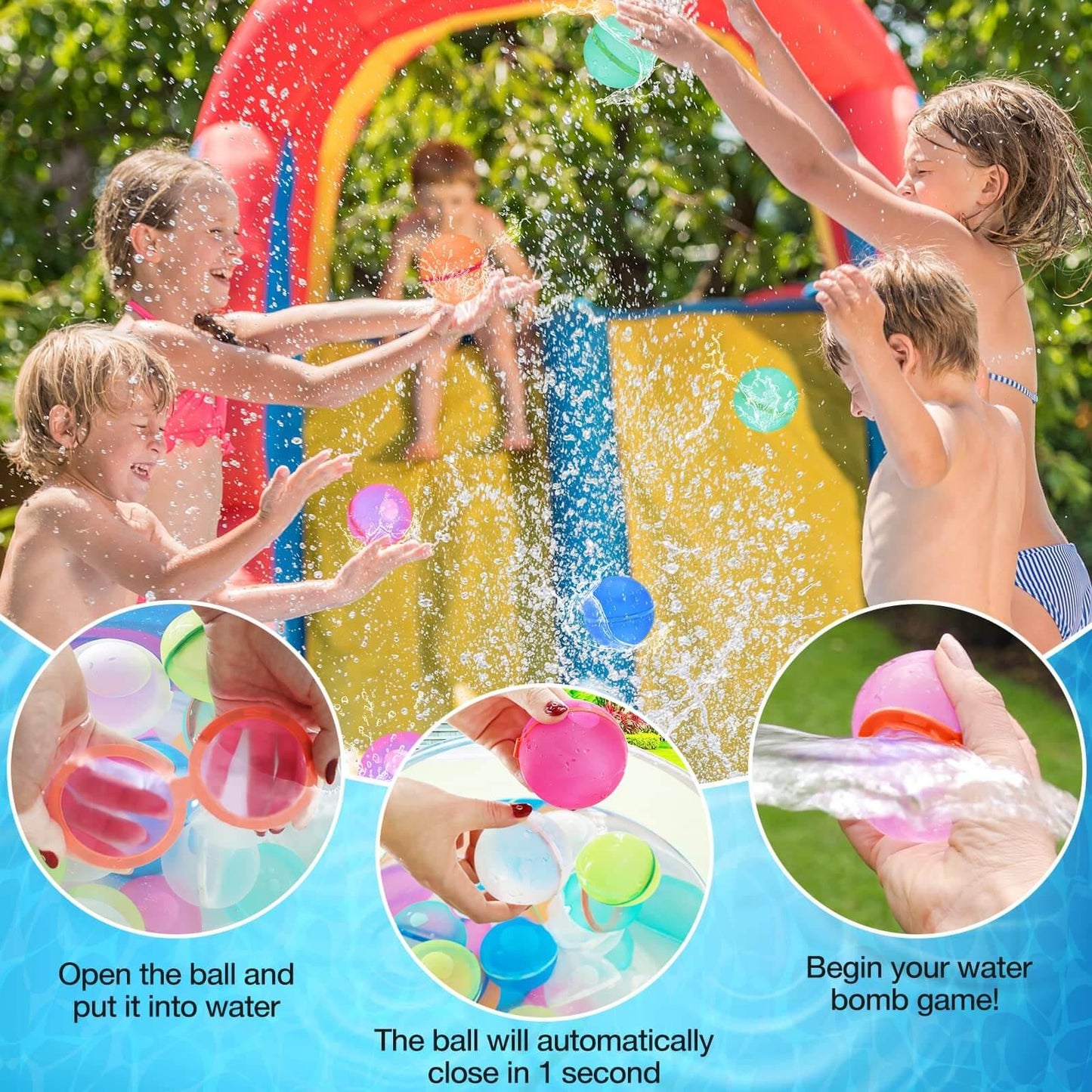 HOT SALE Reusable Water Bomb Balloons Save 62% Off