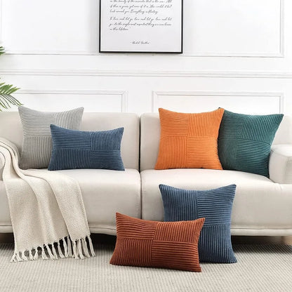 Cozy Corduroy Pillow Covers