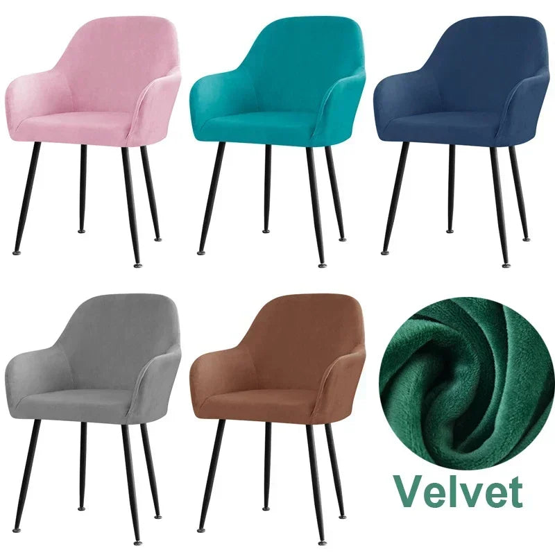 Cozy Velvet Chair Makeover Cover