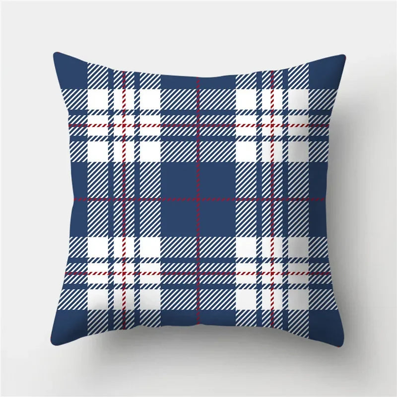 Cozy Geometric Pillow Cover