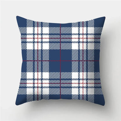 Cozy Geometric Pillow Cover