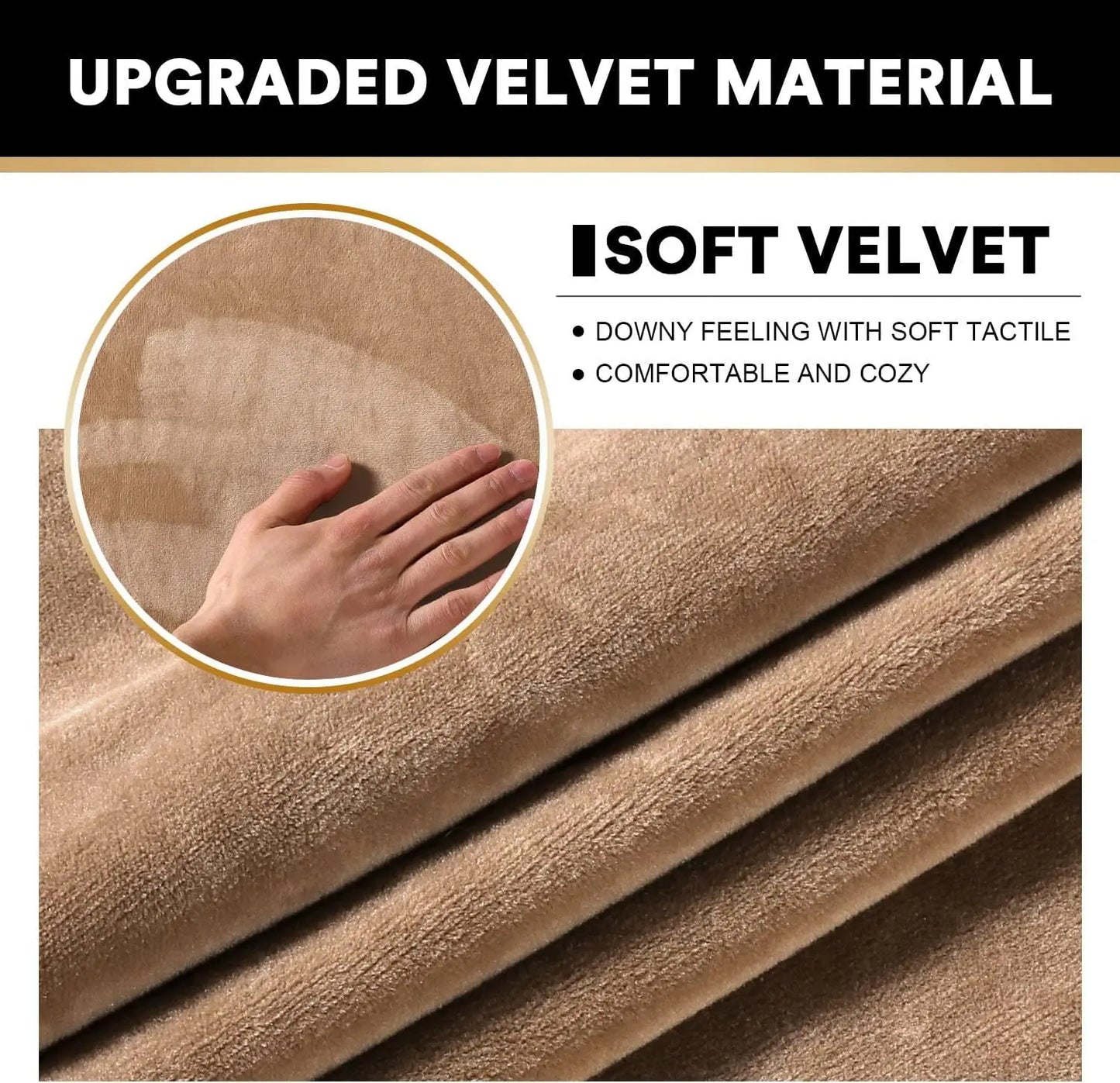 Cozy Velvet Sofa Cover