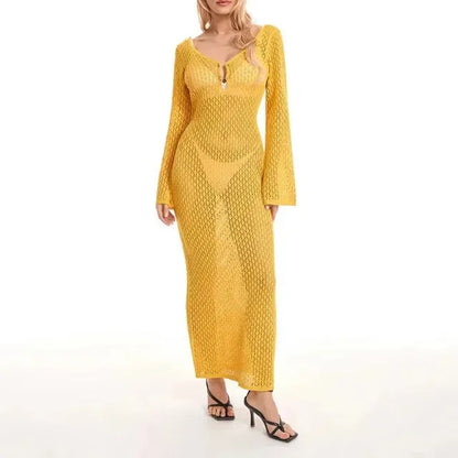 Beachside Charm Knit Cover-Up