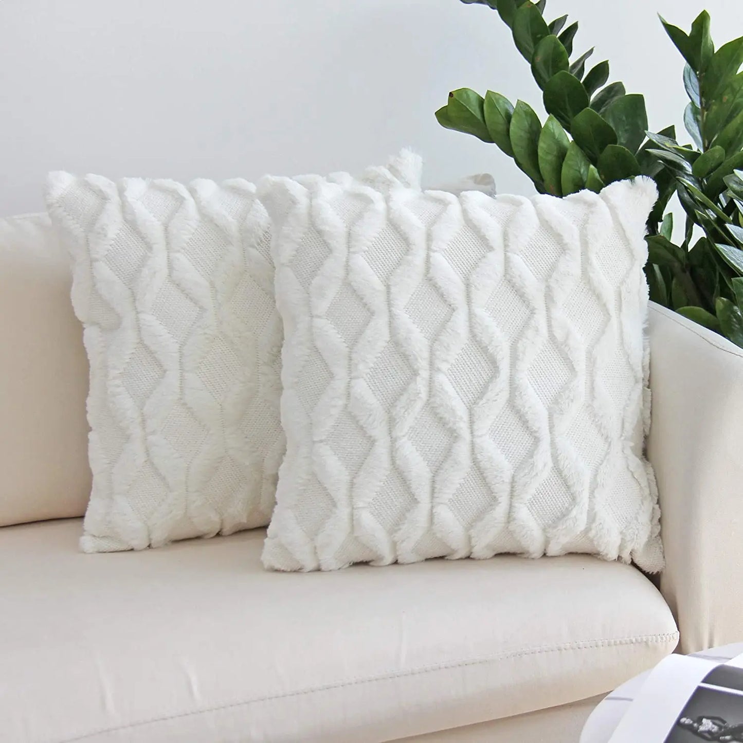 Cozy Plush Pillow Cover