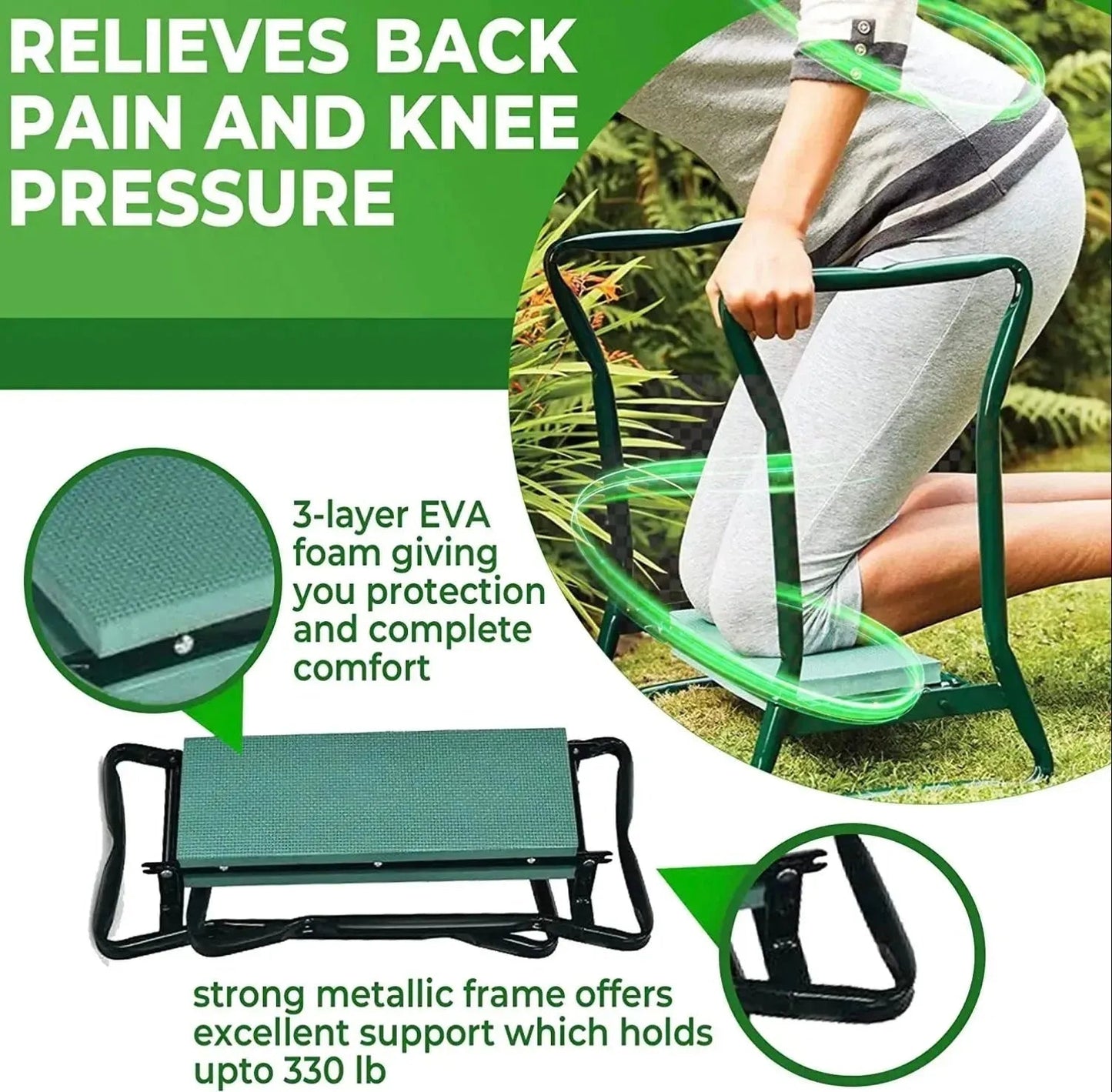 Garden Kneeler Pro 2024 Upgrade