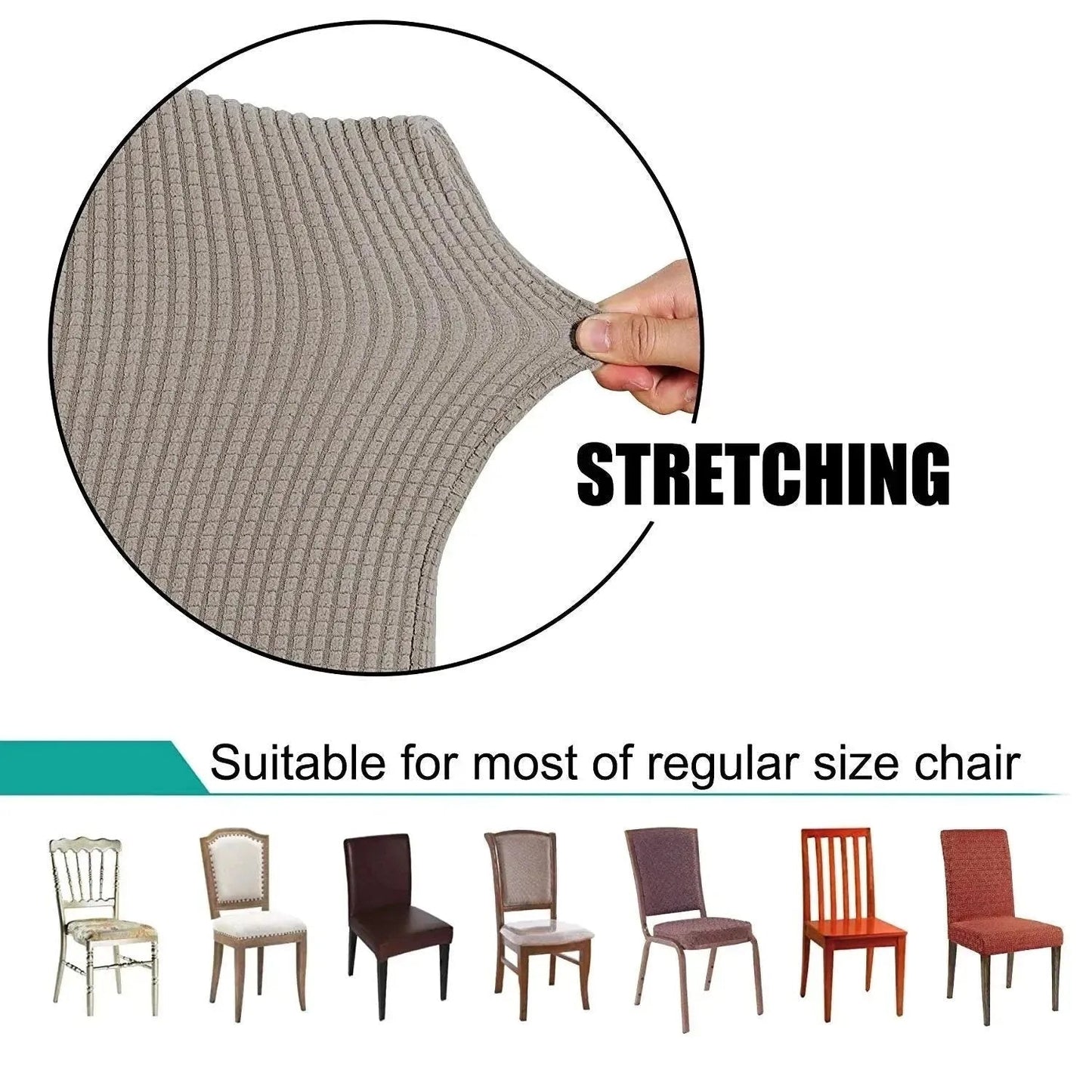 Elegant Stretchy Chair Covers