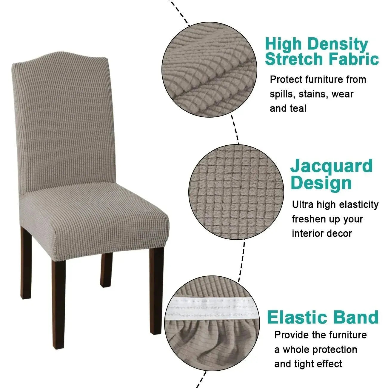 Elegant Stretchable Chair Covers