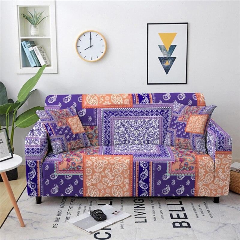 Mandala Elastic Stretch Sofa/Couch Cover