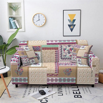 Mandala Elastic Stretch Sofa/Couch Cover