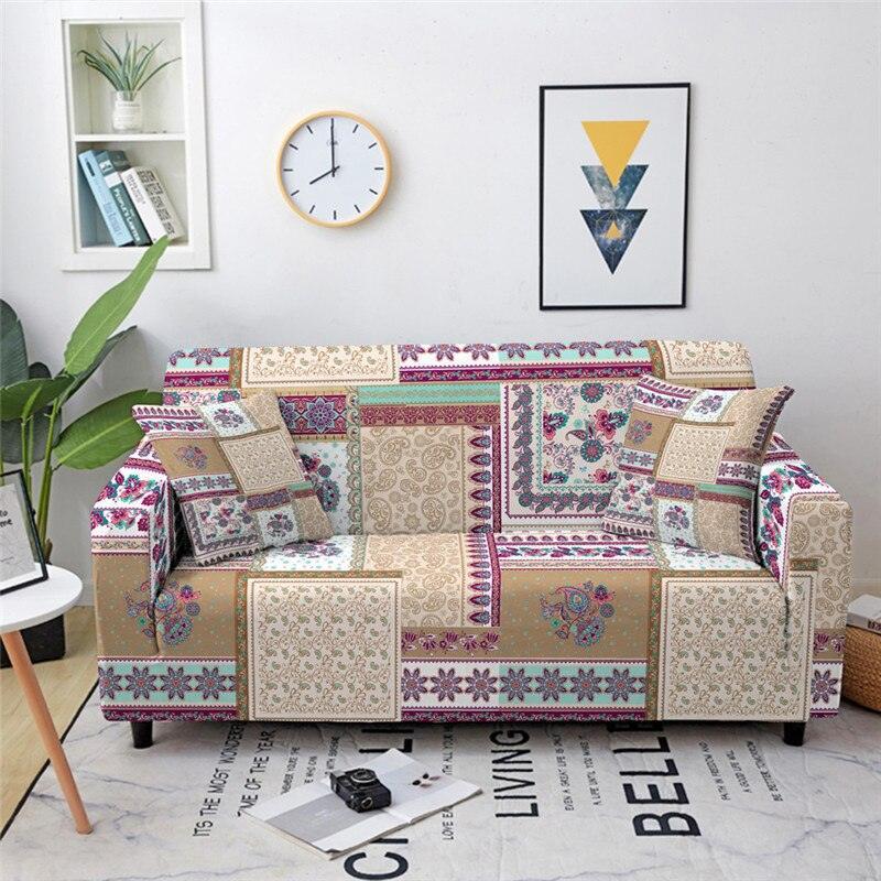 Mandala Elastic Stretch Sofa/Couch Cover - 