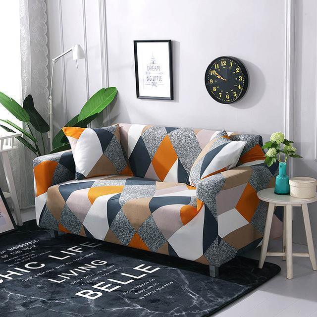 Modern Loft Nordic Pattern Stretch Sofa Cover