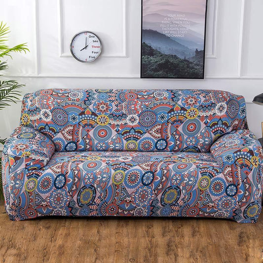 Multi-Color Bohemian Pattern Sofa Couch Cover