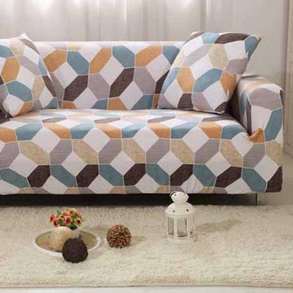 PATTERNED SECTIONAL SOFA COVER - 