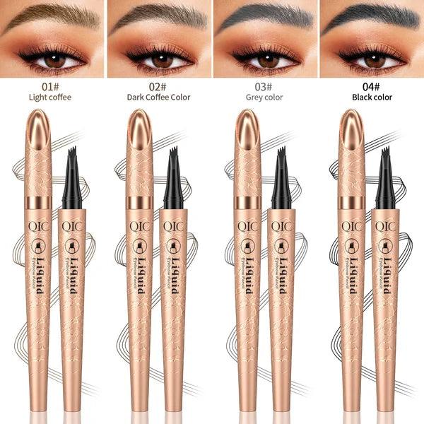 PerfectBrow™ 3D Microblading Eyebrow Tattoo Pencil 4 Fork Tip