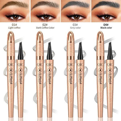 PerfectBrow™ 3D Microblading Eyebrow Tattoo Pencil 4 Fork Tip