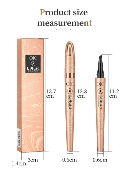 PerfectBrow™ 3D Microblading Eyebrow Tattoo Pencil 4 Fork Tip