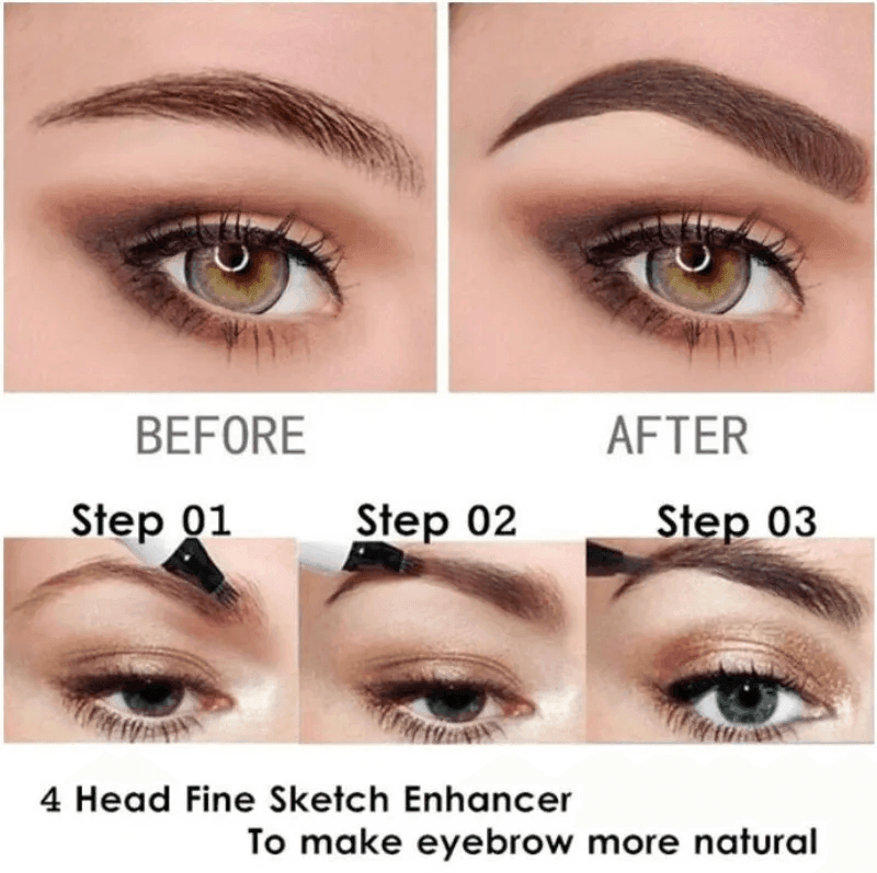 PerfectBrow™ 💝 4D Unleash Your Perfect Brow Game - Christmas Sale