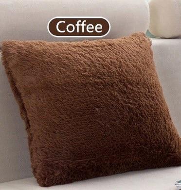 Plush Decorative Throw Pillow Cover - 