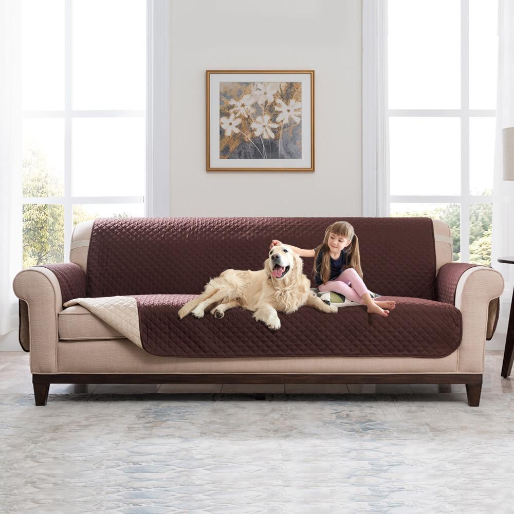 Recliner Cover Pet Dog Kids Mat Furniture Protector Sofa Covers For Living Room Armrest Slipcovers 1/2/3 Seat Sofa Cover Elastic