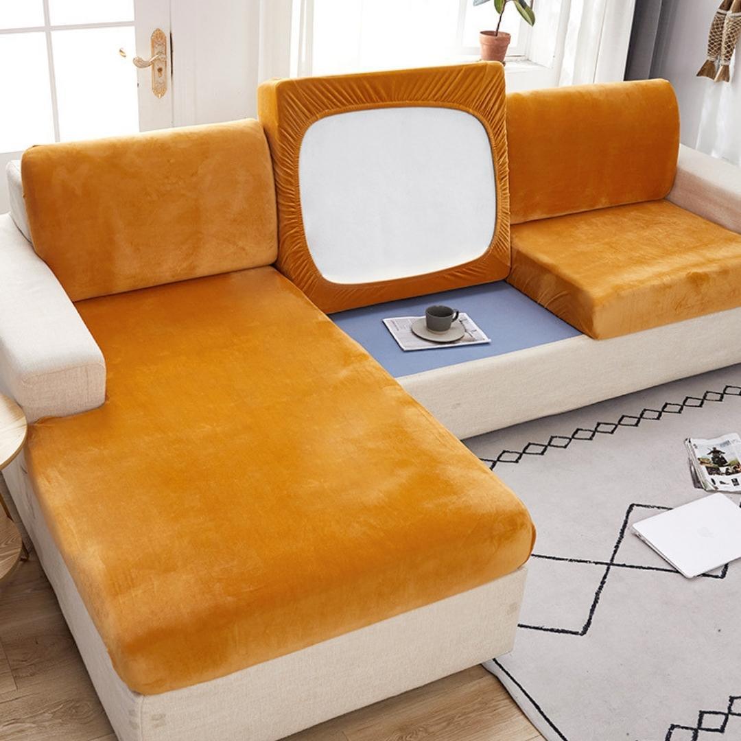 REVAMP YOUR LIVING ROOM Velvet Sofa Covers