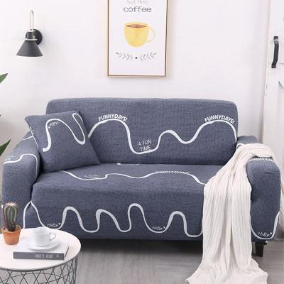 Stretch Slipcovers Sofa Cover For Living Room Slip-resistant Sectional Elastic Couch Cover Sofa Towel Single/Two/Three/Four Seat - 