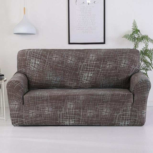 Stretch Sofa Cover for Living Room Couch Cover L shape Armchair Cover Single/Two/Three seat - 