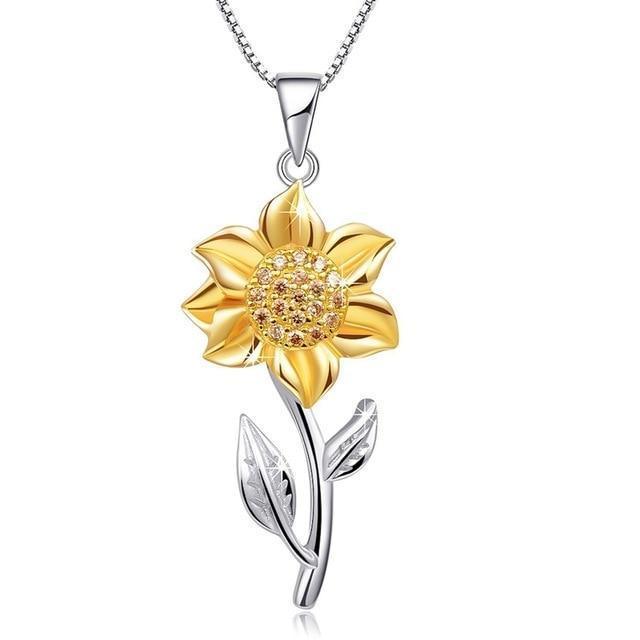 Sunflower Necklace 🌼 - 