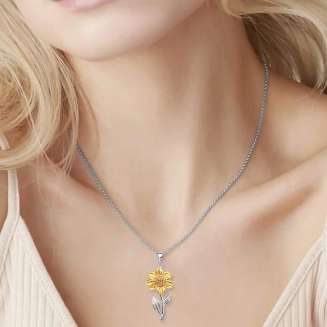 Sunflower Necklace 🌼