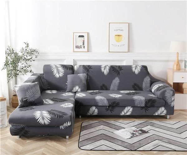 The Super Art Printed Sofa Cover / L Shape - 