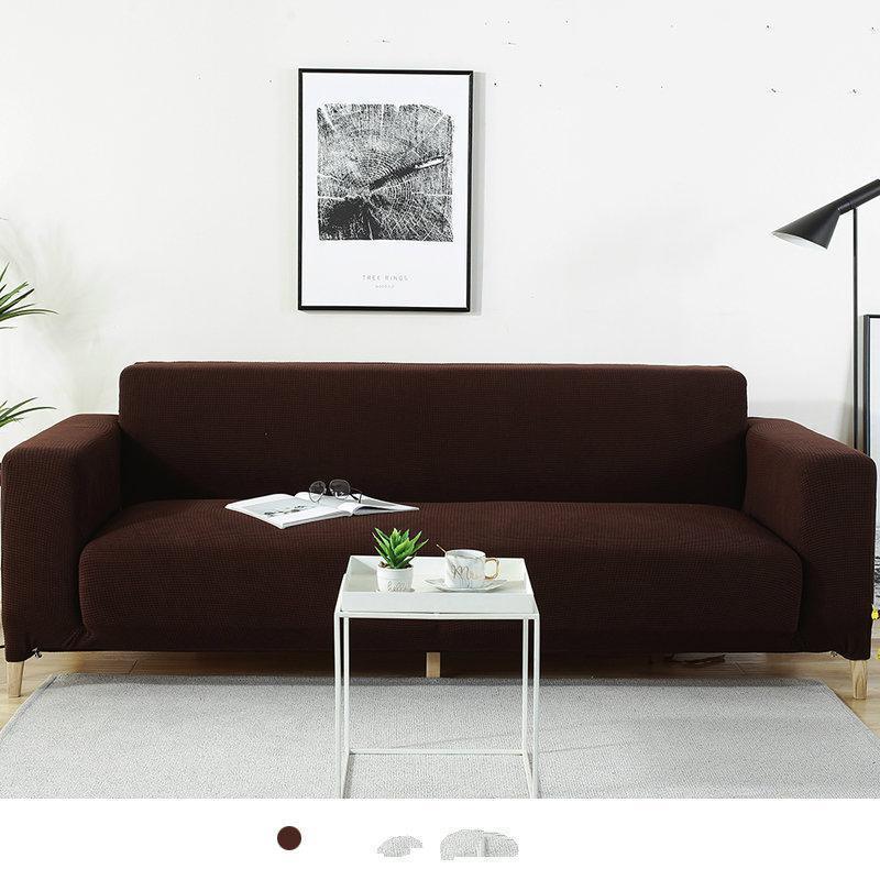 The Super High Quality WATERPROOF Velvet Solid Color Sofa Covers - 