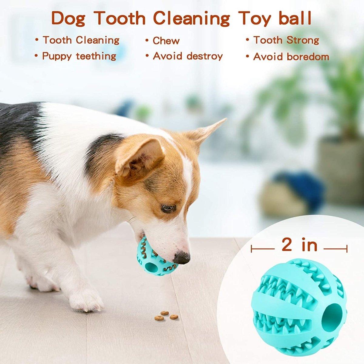 Tooth Cleaning Treat Ball Toy