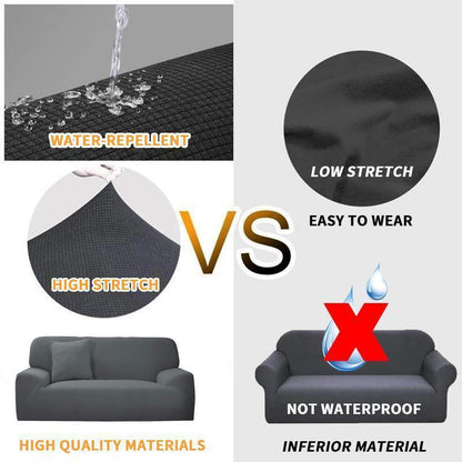 WATERPROOF Universal Elastic Sofa Cover - 8 Colors