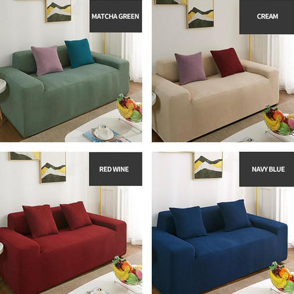 WATERPROOF Universal Elastic Sofa Cover - 8 Colors - 